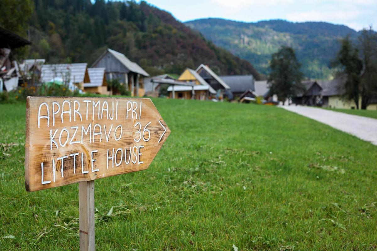 Apartmaji Pri Kozmavo - Little House Bohinj Exteriér fotografie